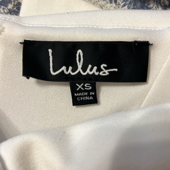 Lulus Cocktail Dress in White, Size XSmall, EUC - Picture 12 of 14
